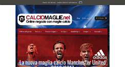 Desktop Screenshot of calciomaglie.net